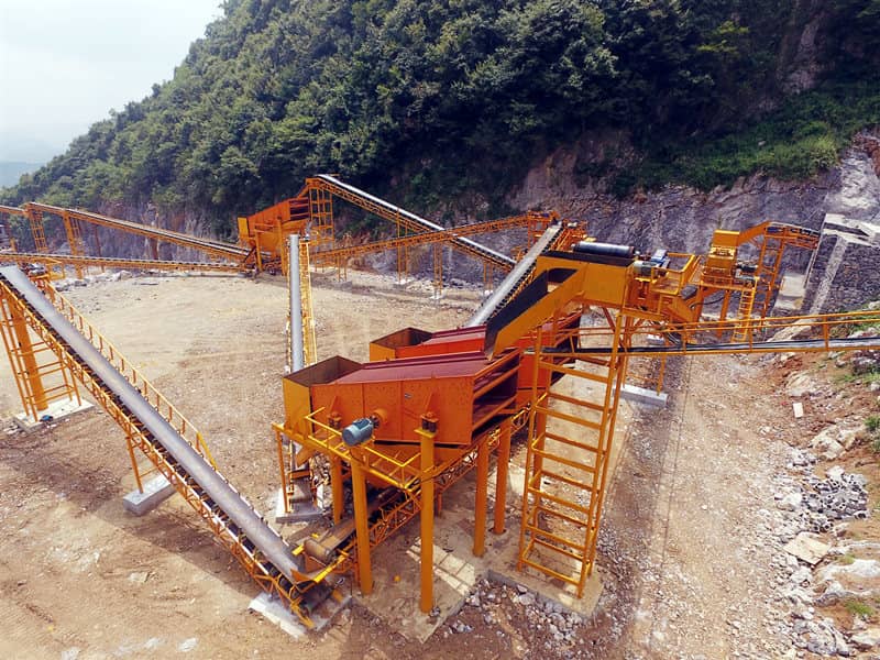 花崗巖破碎生產線 花崗巖破碎生產線